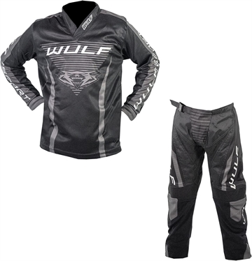 Wulfsport Matrix Cross buks str. 38 og trøje str. 2XL - Sort